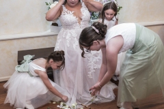 Bride-with-nieces