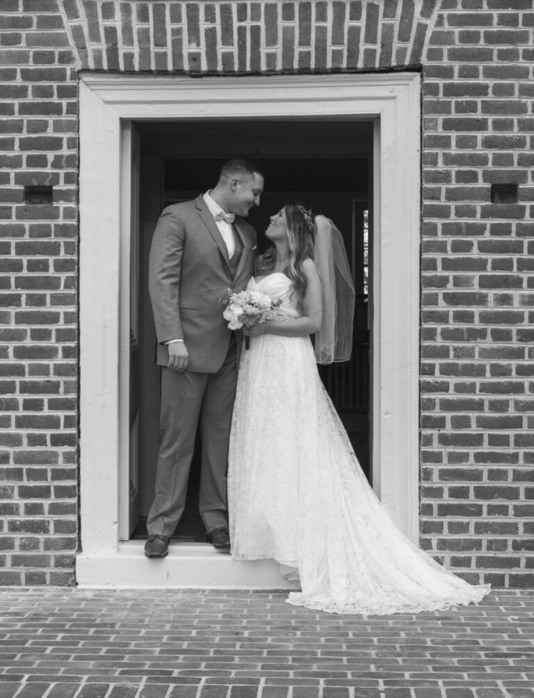Romantic Wedding Portraits of Katlyn & Richie at Barratt's Chapel in Frederica, DE